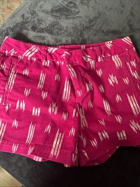 jcpenney Hot Pink Patterned Casual Shorts